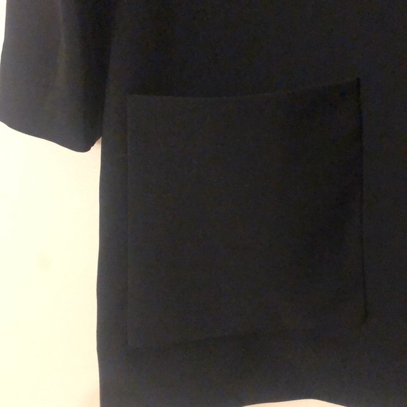 Collared Black Top - Picture 5 of 5
